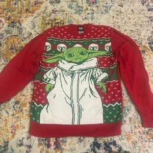 Star Wars Red and Green Sweater